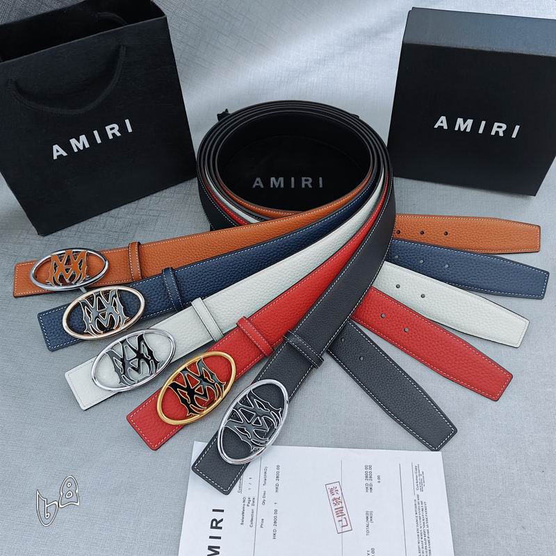 Amiri belt 38mmX90-125cm lb112